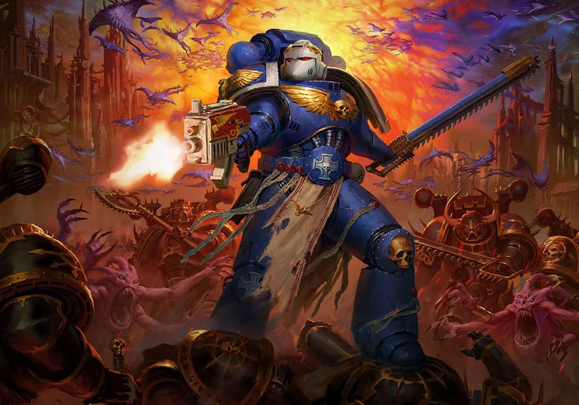 Warhammer 40,000: Boltgun – как космодесантник с ересью боролся